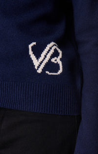 Pull Ditty en laine - Marine