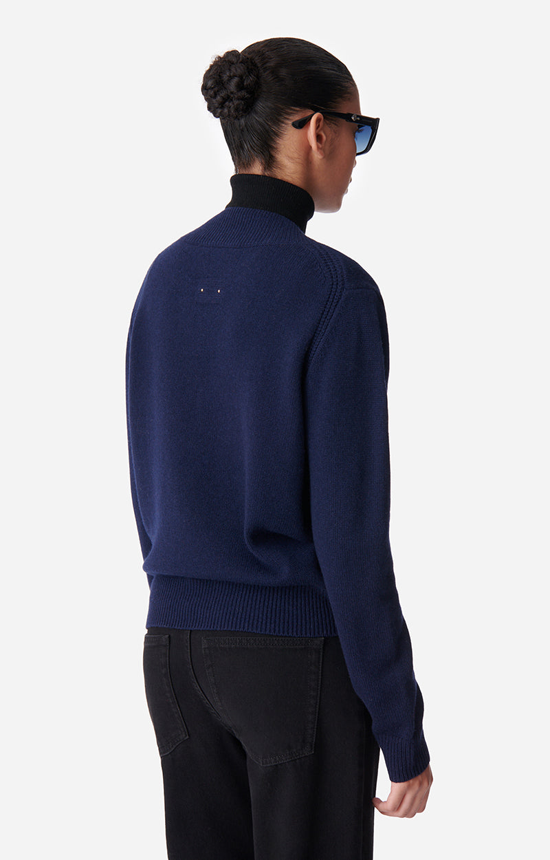 Pull Ditty en laine - Marine