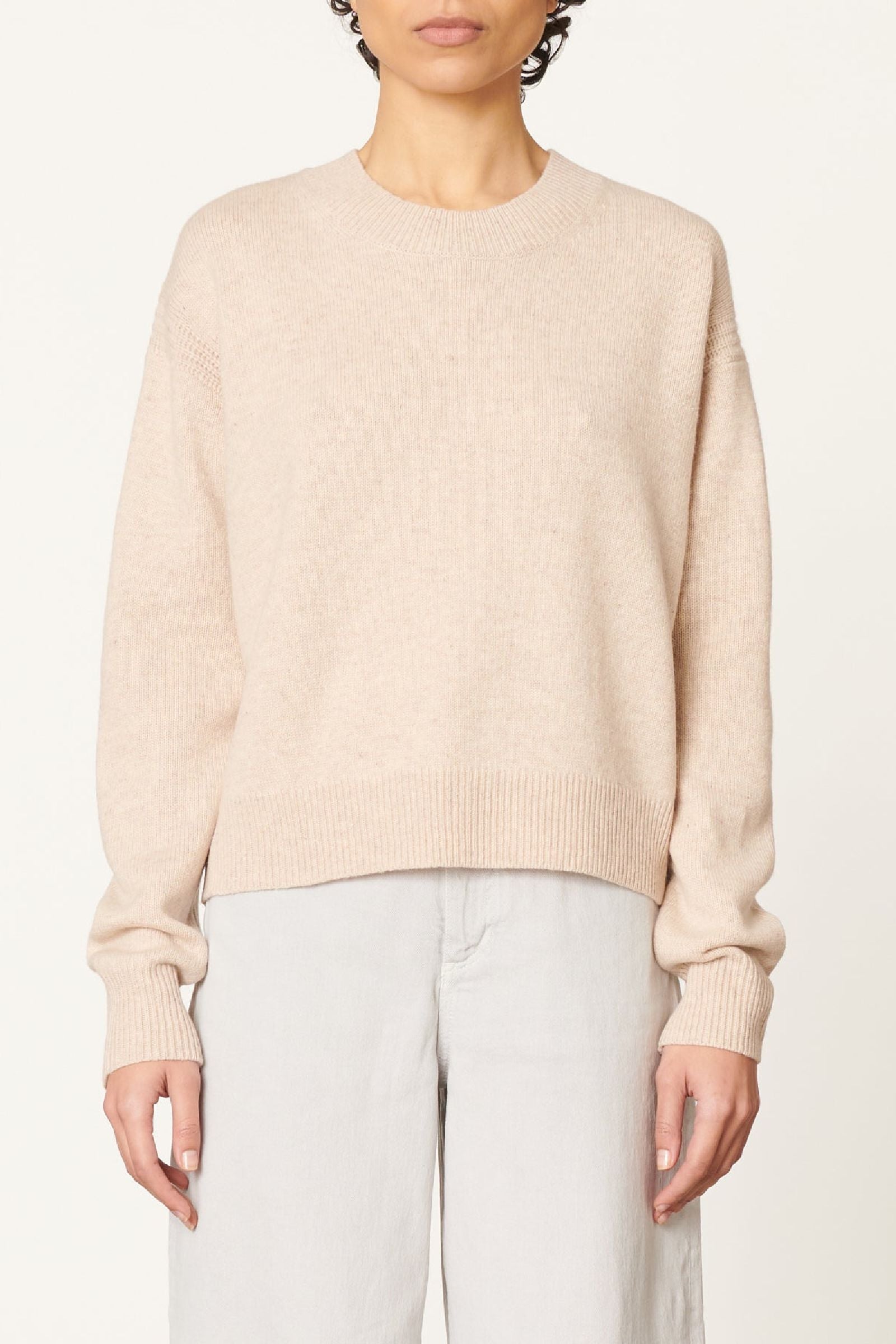 Pull Didia en laine - Écru