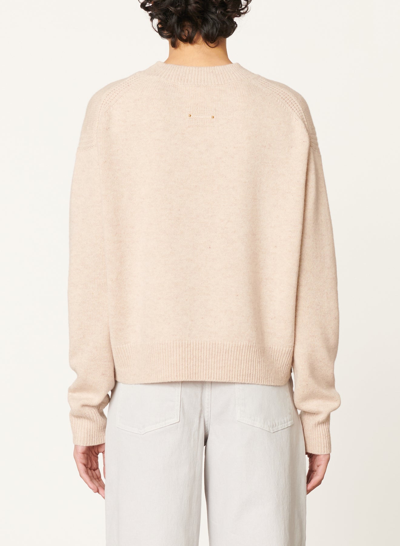 Pull Didia en laine - Écru