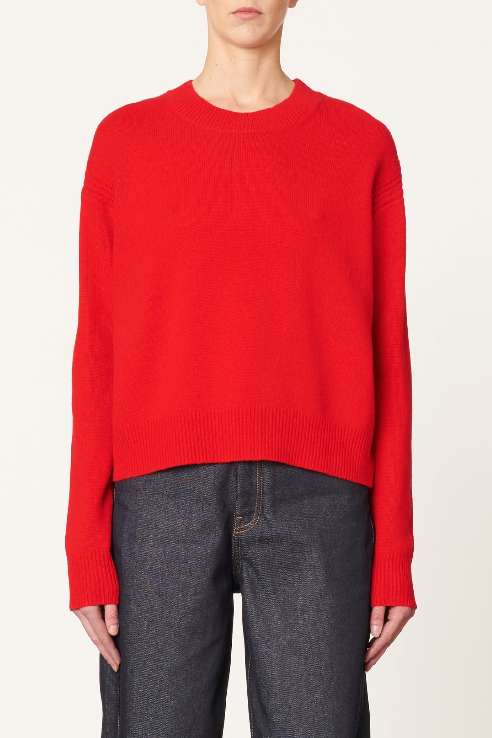 Pull Didia en laine - Coquelicot