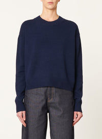 Pull Didia en laine - Marine