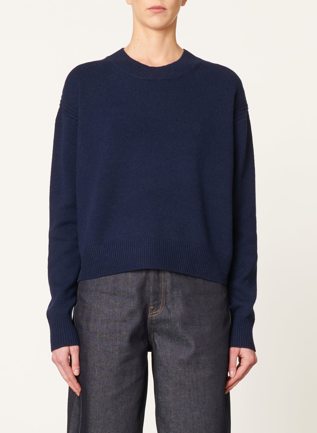Pull Didia en laine - Marine