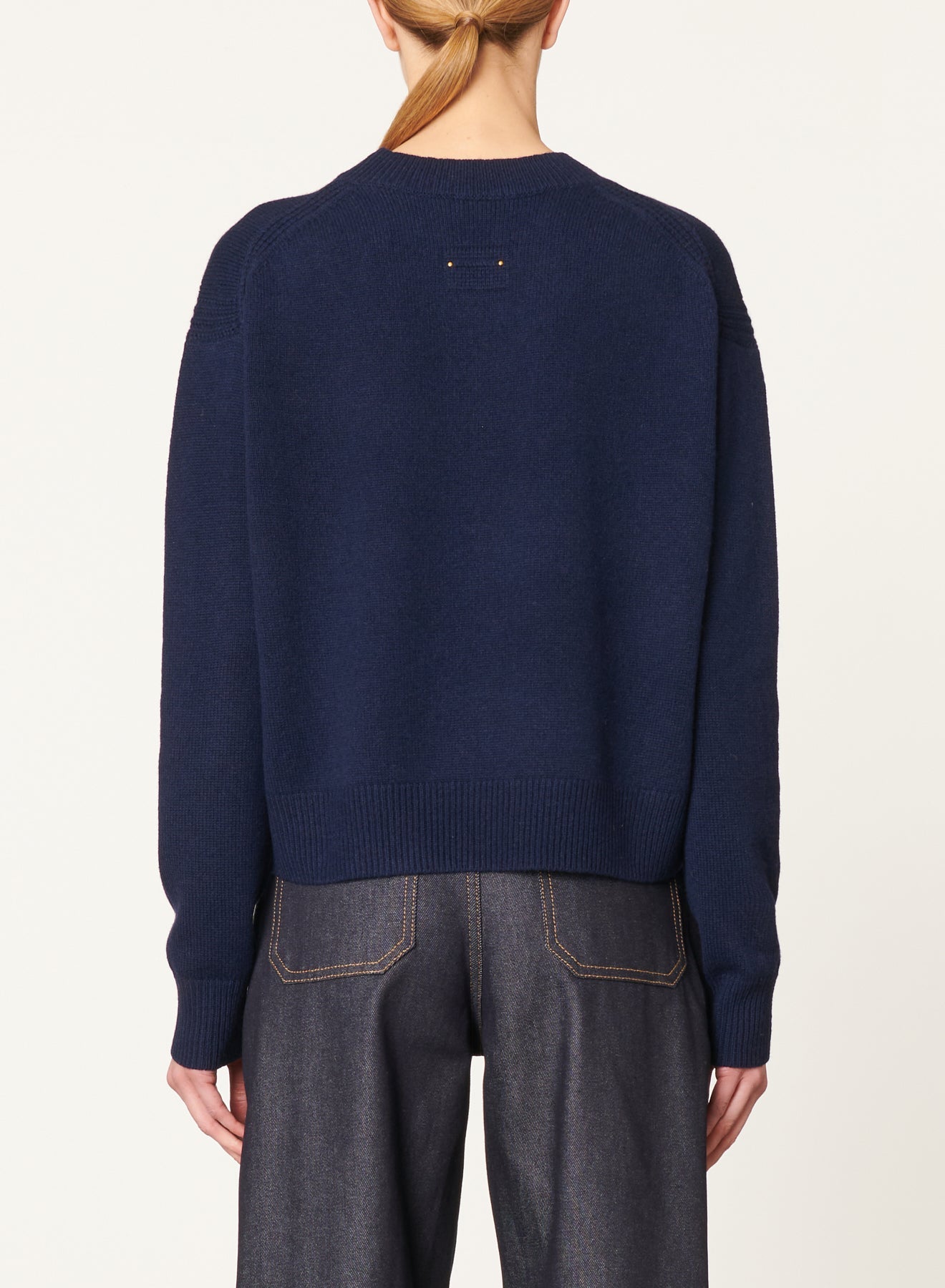 Pull Didia en laine - Marine