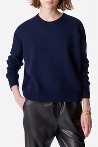 Pull Didia en laine - Marine