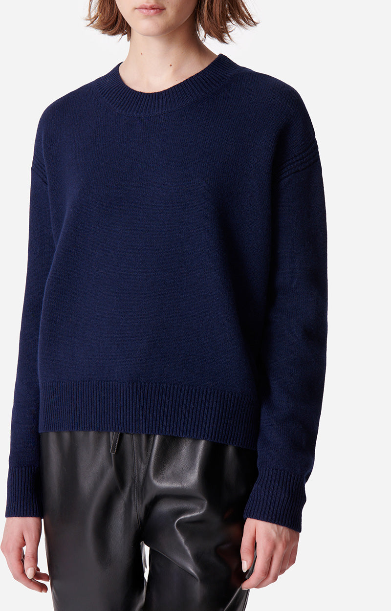 Pull Didia en laine - Marine