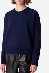Pull Didia en laine - Marine