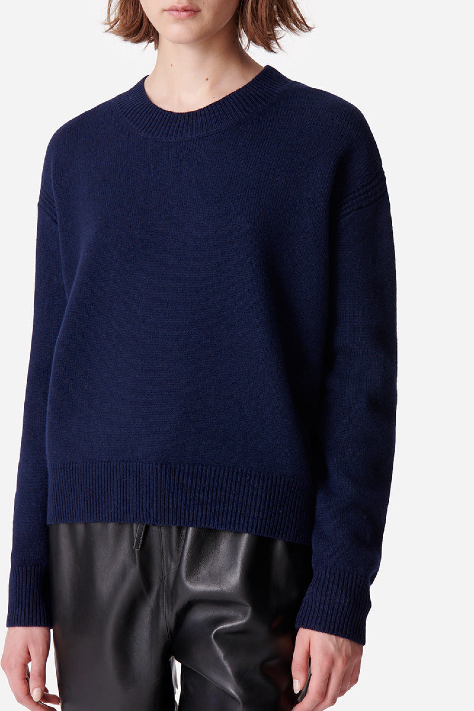 Pull Didia en laine - Marine