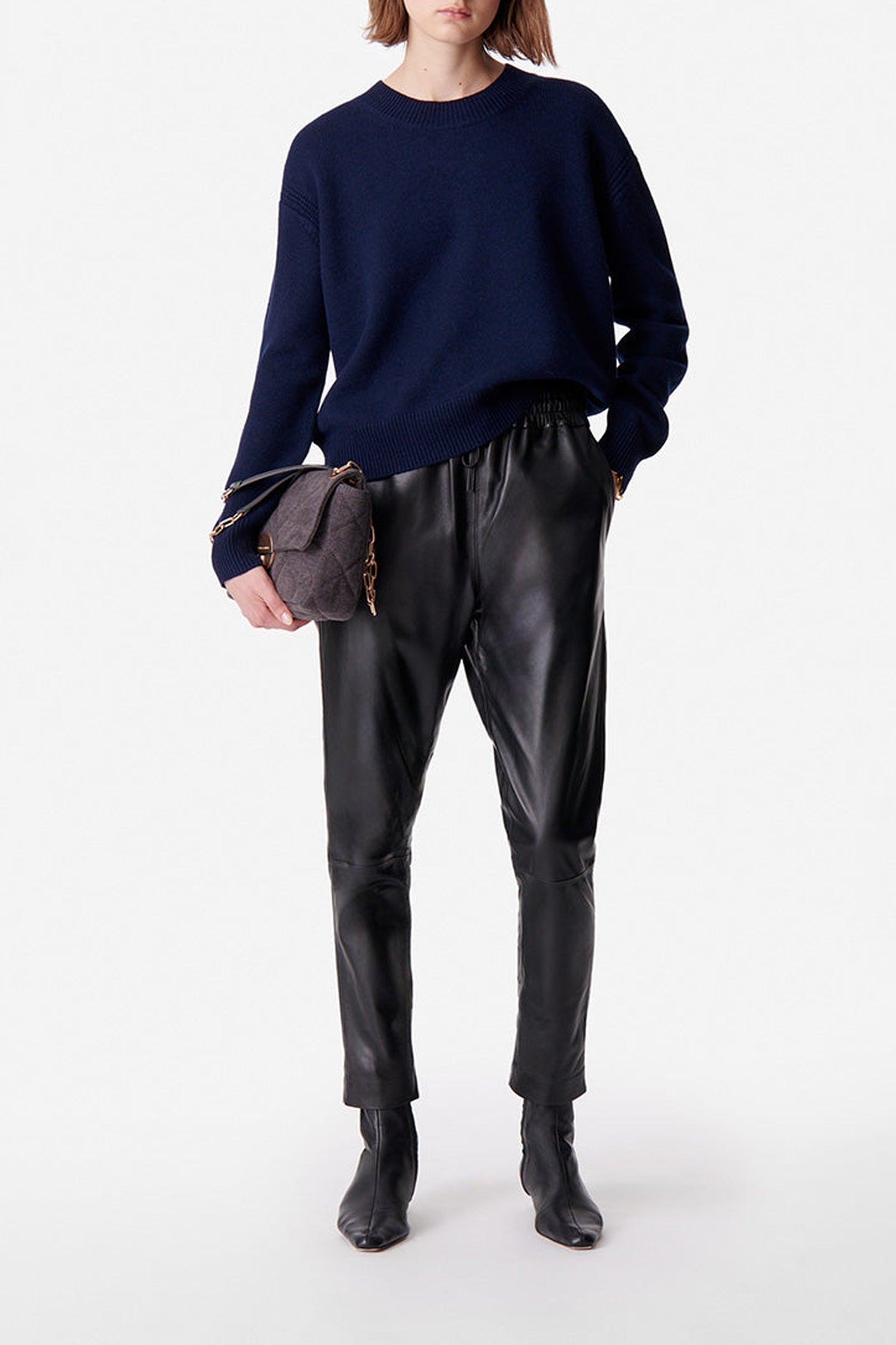Pull Didia en laine - Marine