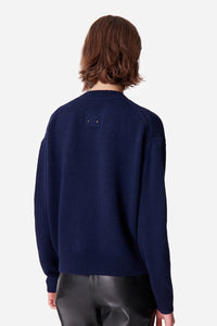 Pull Didia en laine - Marine
