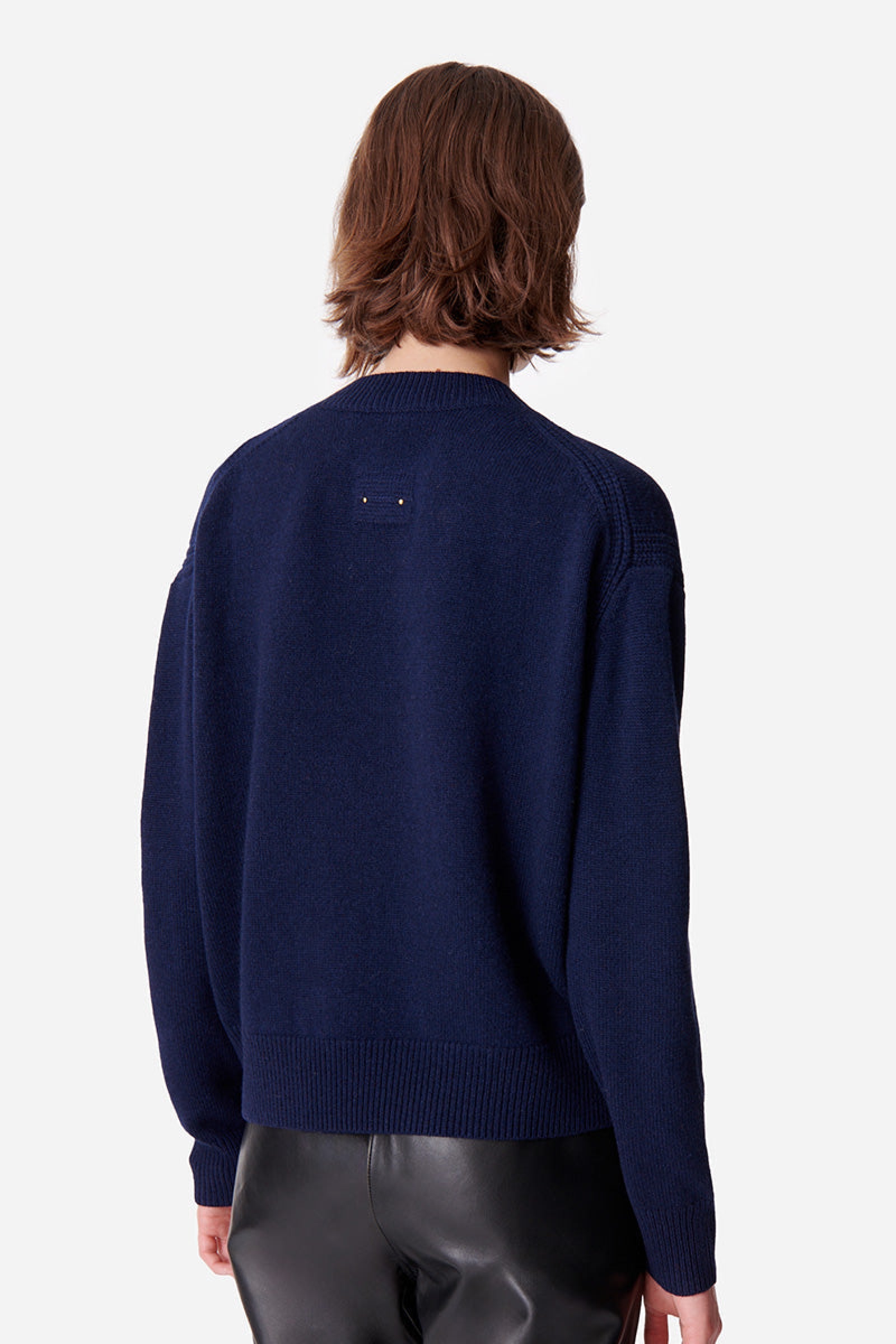 Pull Didia en laine - Marine