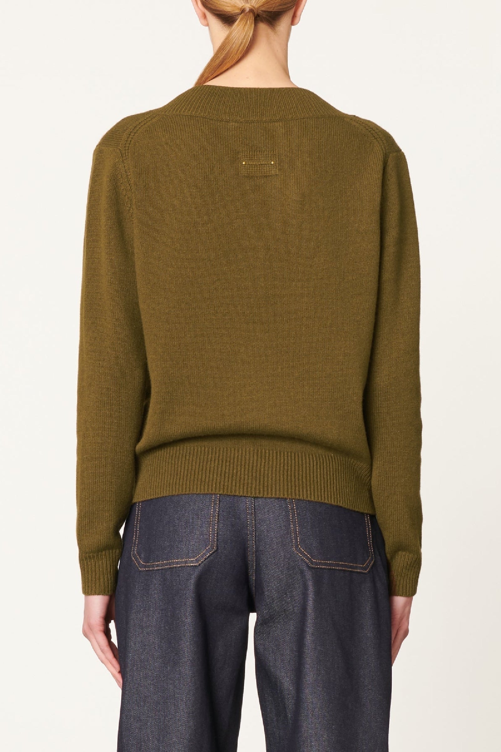 Pull Devora en laine - Kaki