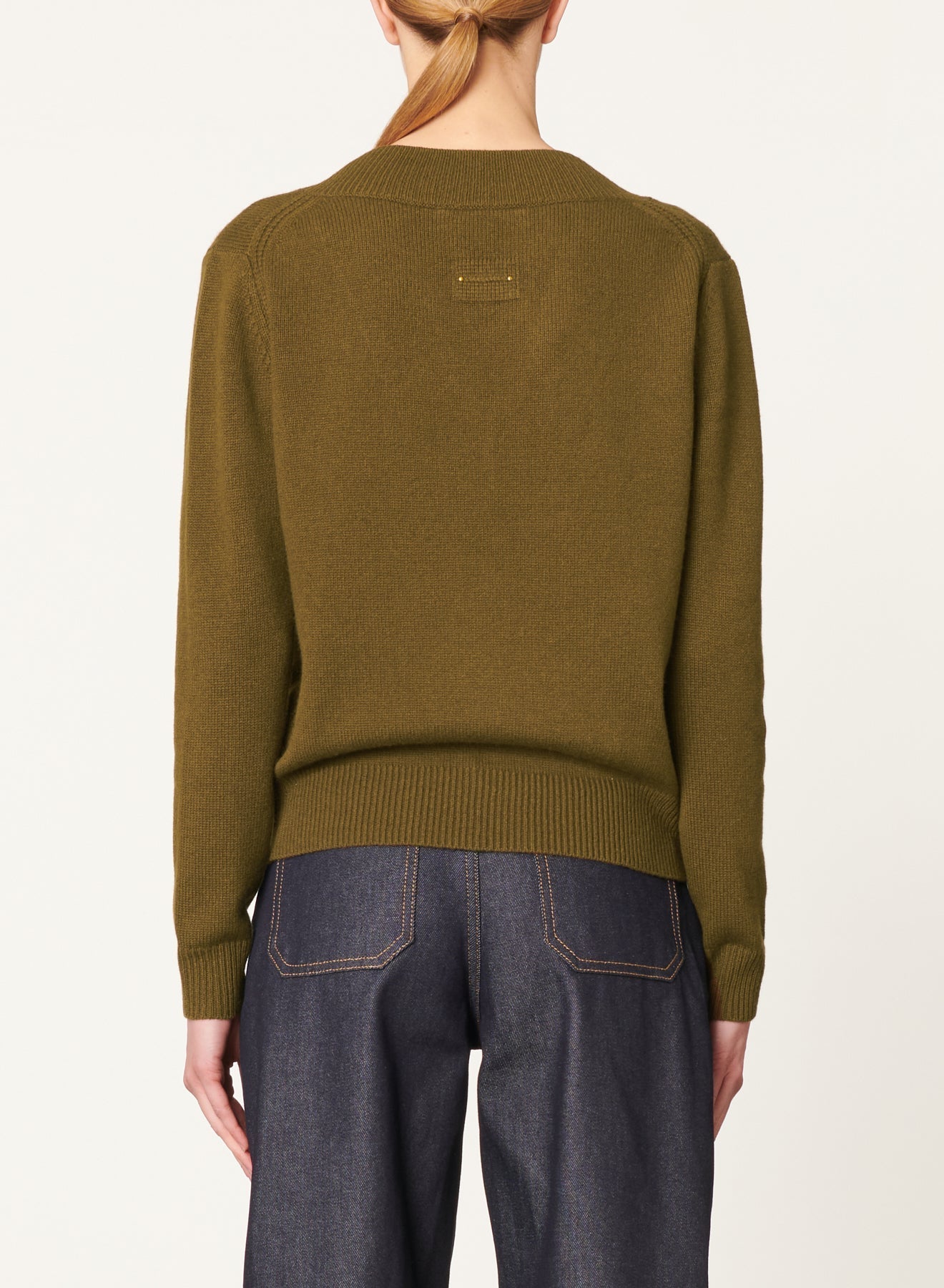 Pull Devora en laine - Kaki