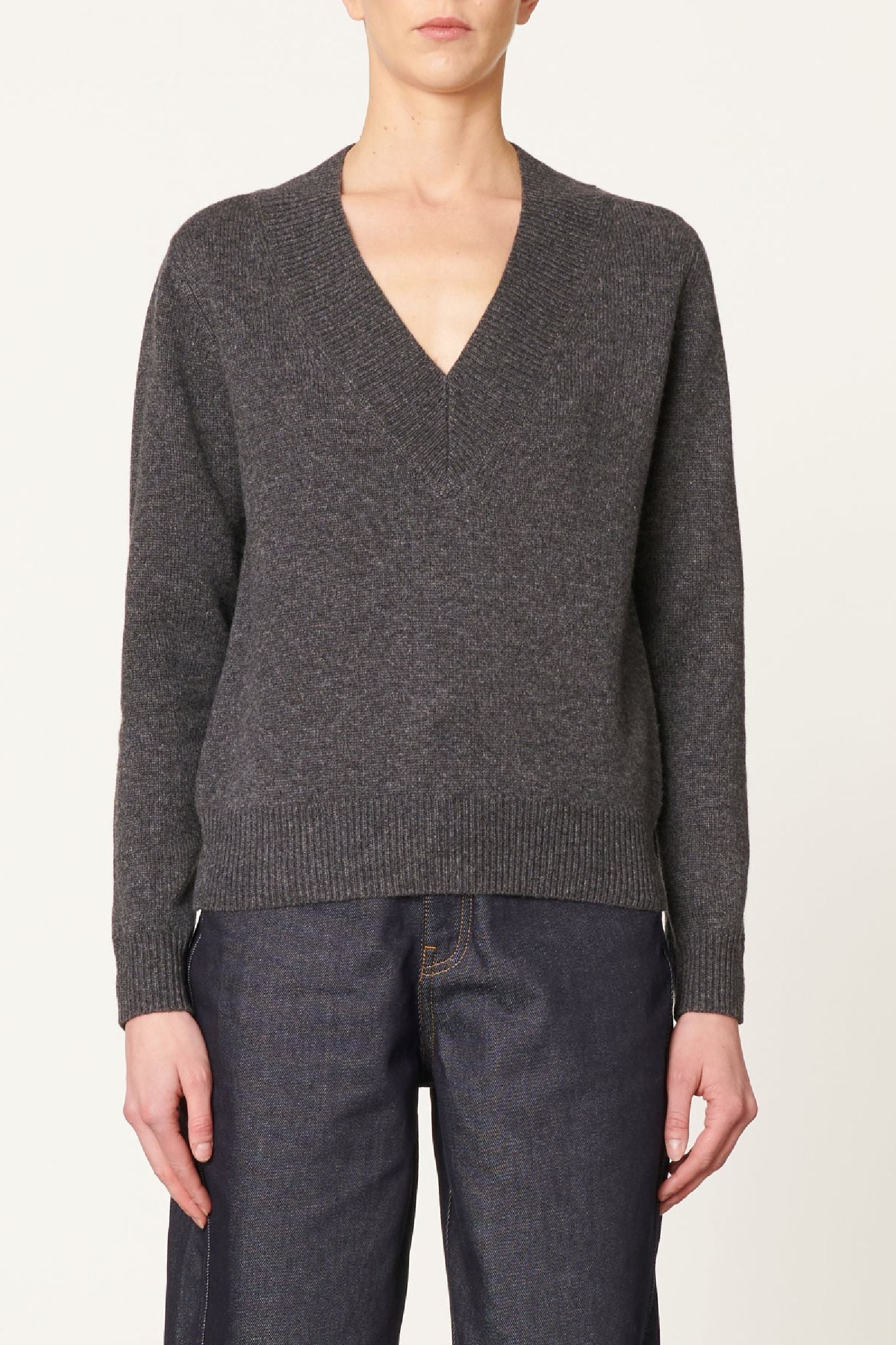 Pull Devora en laine - Anthracite
