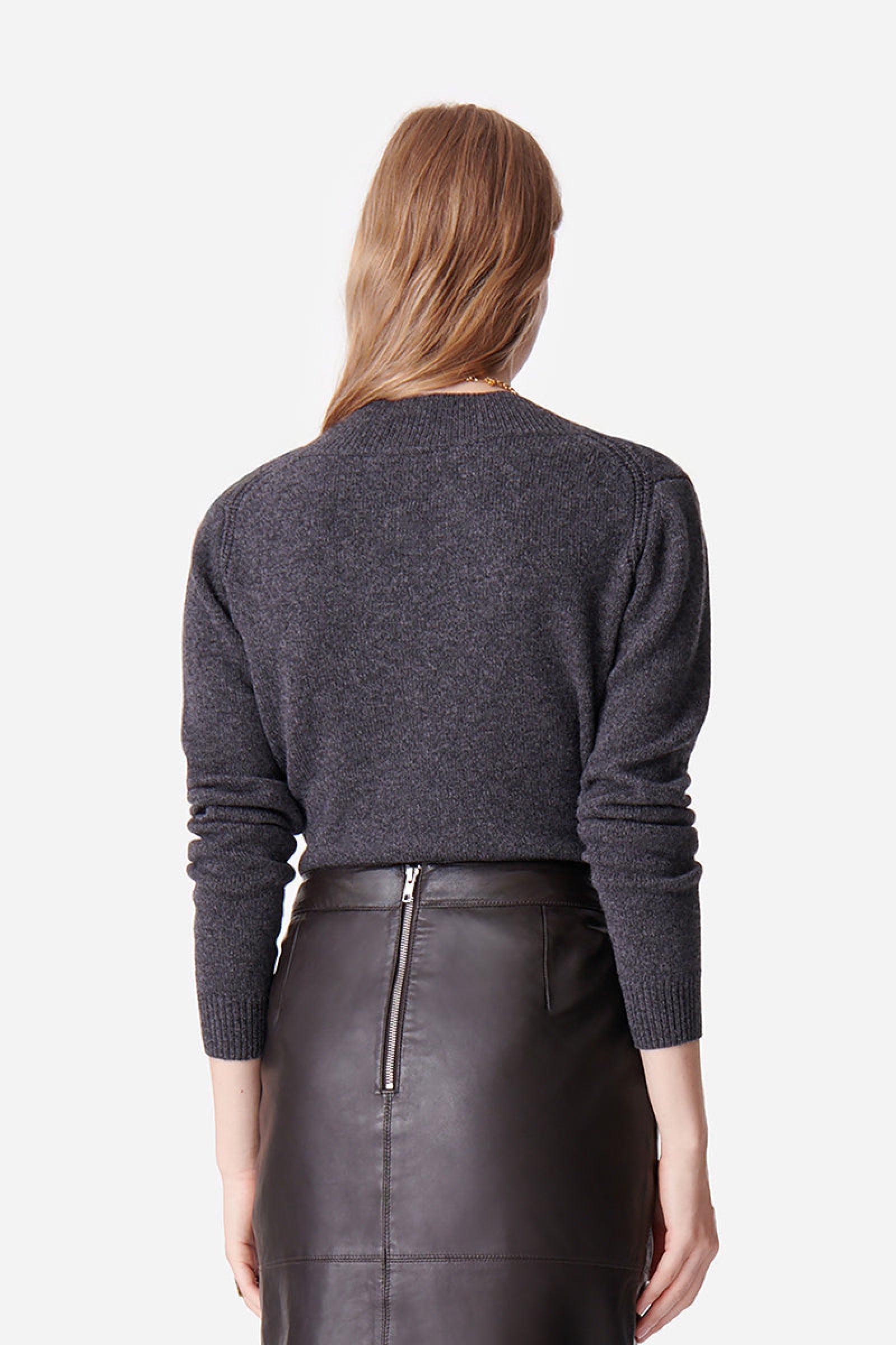 Pull Devora en laine - Anthracite