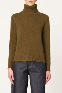 Pull Divida en laine - Kaki