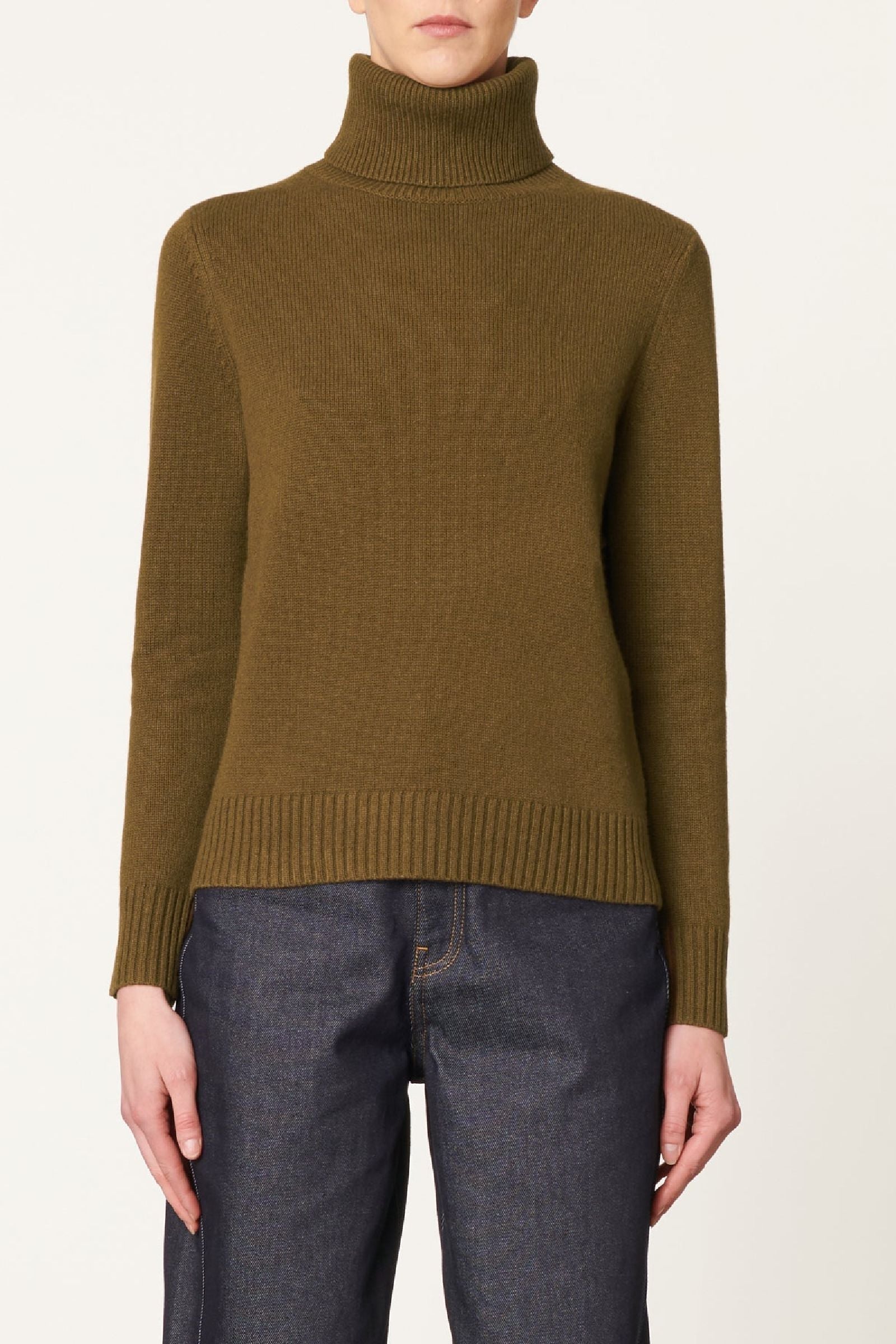 Pull Divida en laine - Kaki