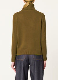 26 QTY NEW // KAKI / Pull Divida - KAKI