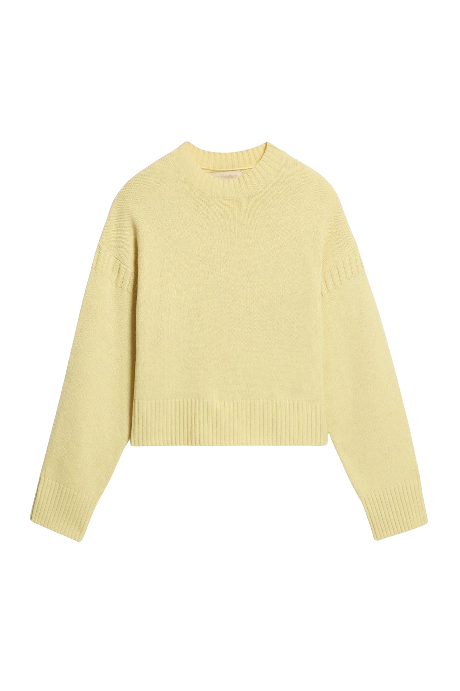 Pull Esther en laine - Jaune