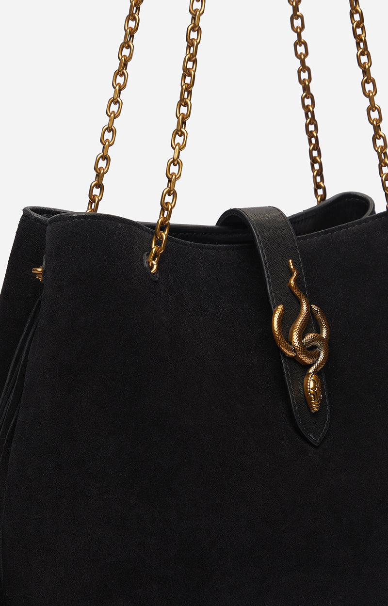 2 QTY RELIQUAT 220 // NOIR / Grand Sac Cléo - NOIR
