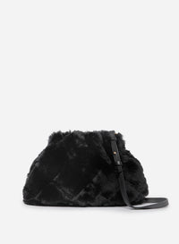 Sac Bourse Moon en Fausse Fourrure