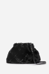 Sac Bourse Moon en Fausse Fourrure