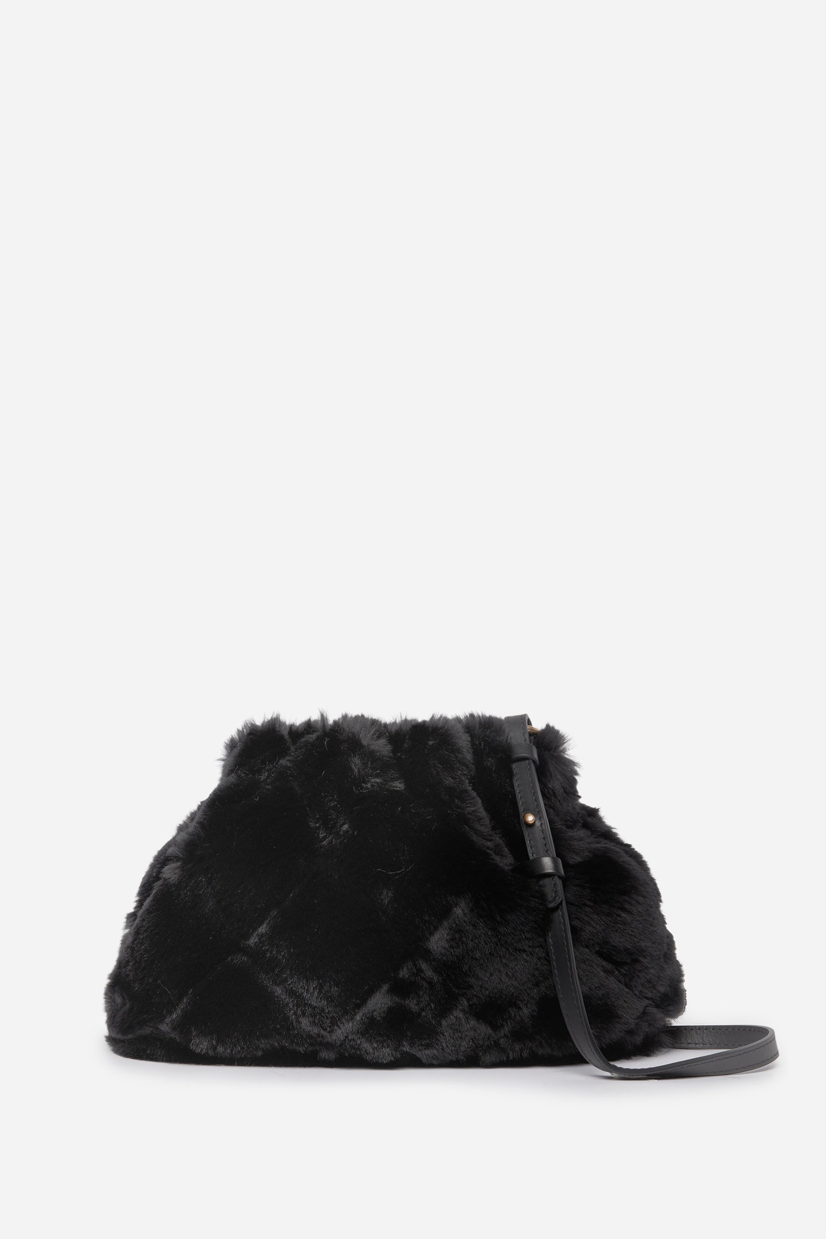 Sac Bourse Moon en Fausse Fourrure