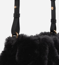 Sac Bourse Moon en Fausse Fourrure