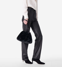 Sac Bourse Moon en Fausse Fourrure