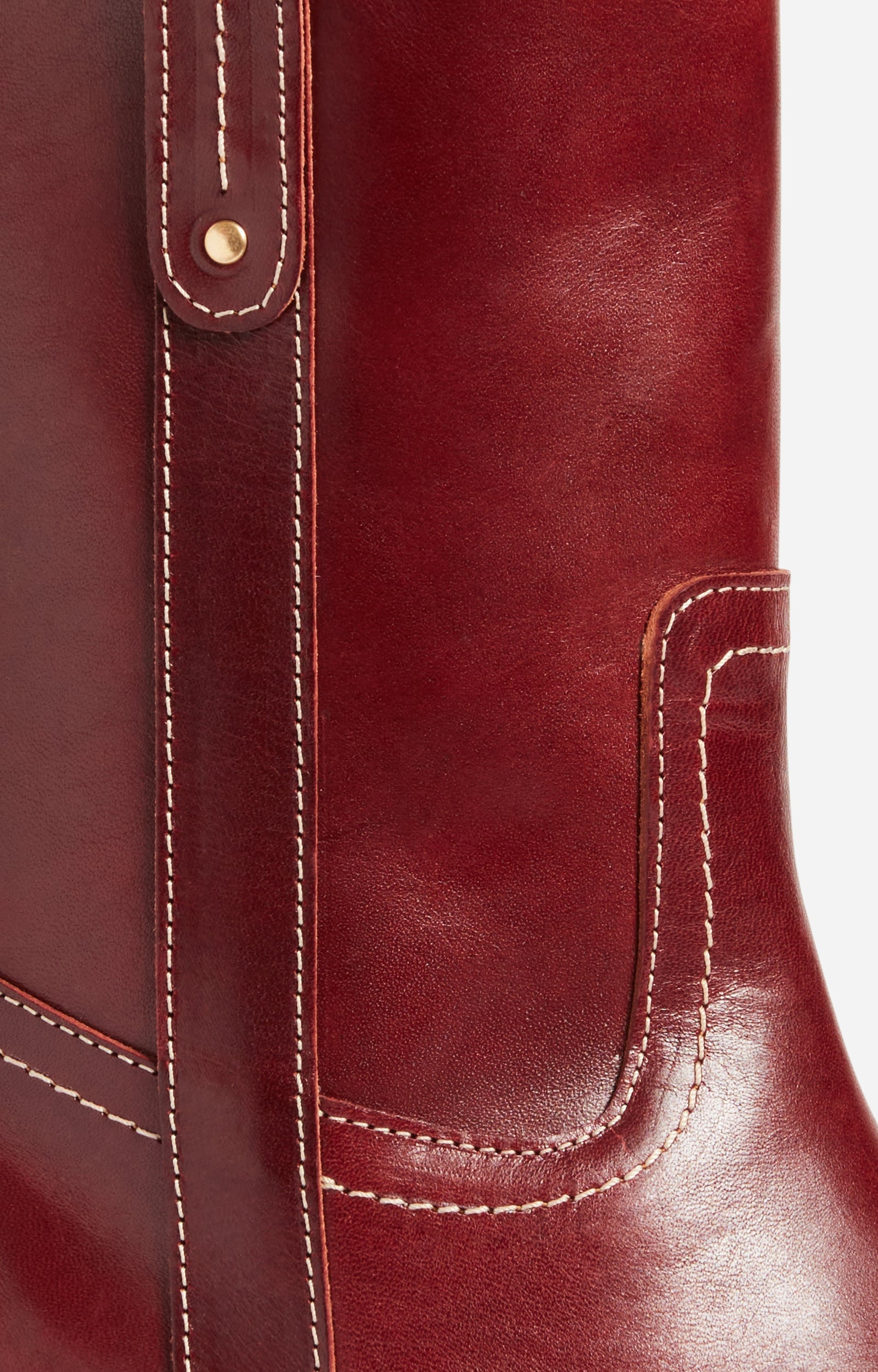 30 QTY RELIQUAT 150 // BETTERAVE / Bottines en Cuir à Tannage Végétal - BETTERAVE