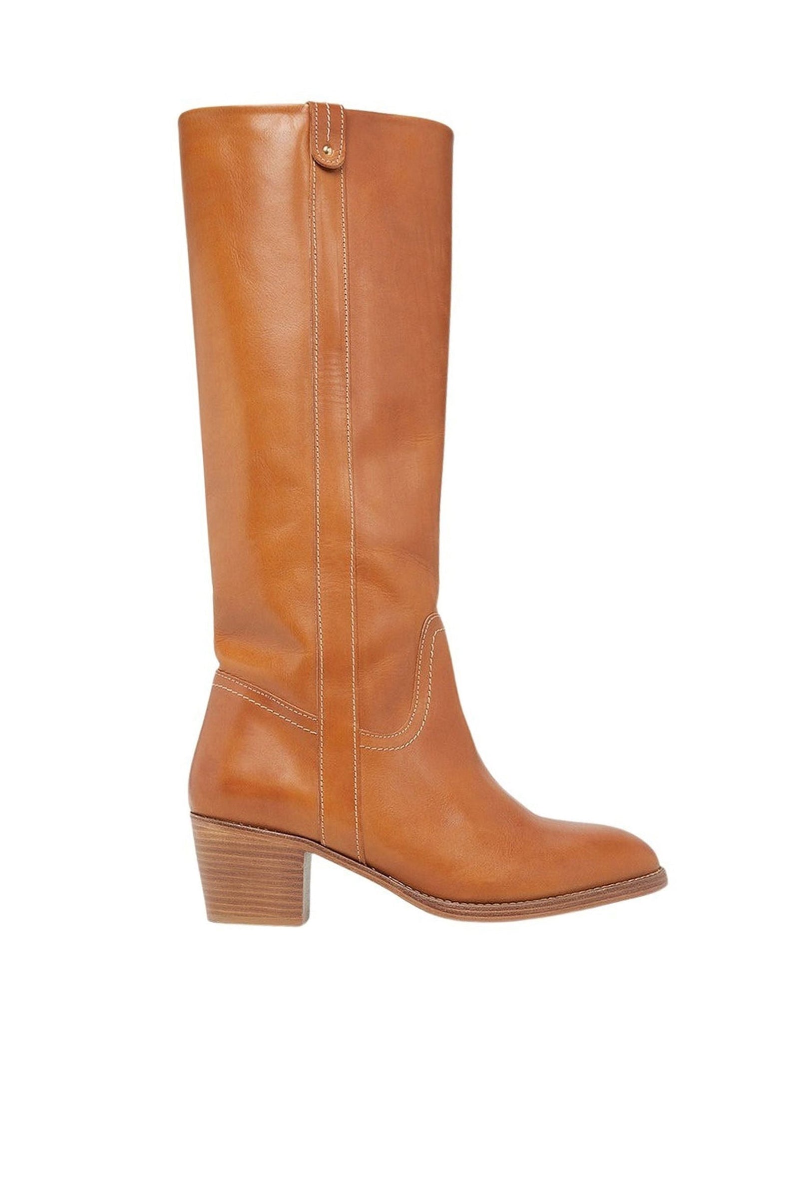34 QTY RELIQUAT 190 // MIEL / Bottes en Cuir à Tannage Végétal - MIEL