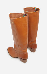 34 QTY RELIQUAT 190 // MIEL / Bottes en Cuir à Tannage Végétal - MIEL