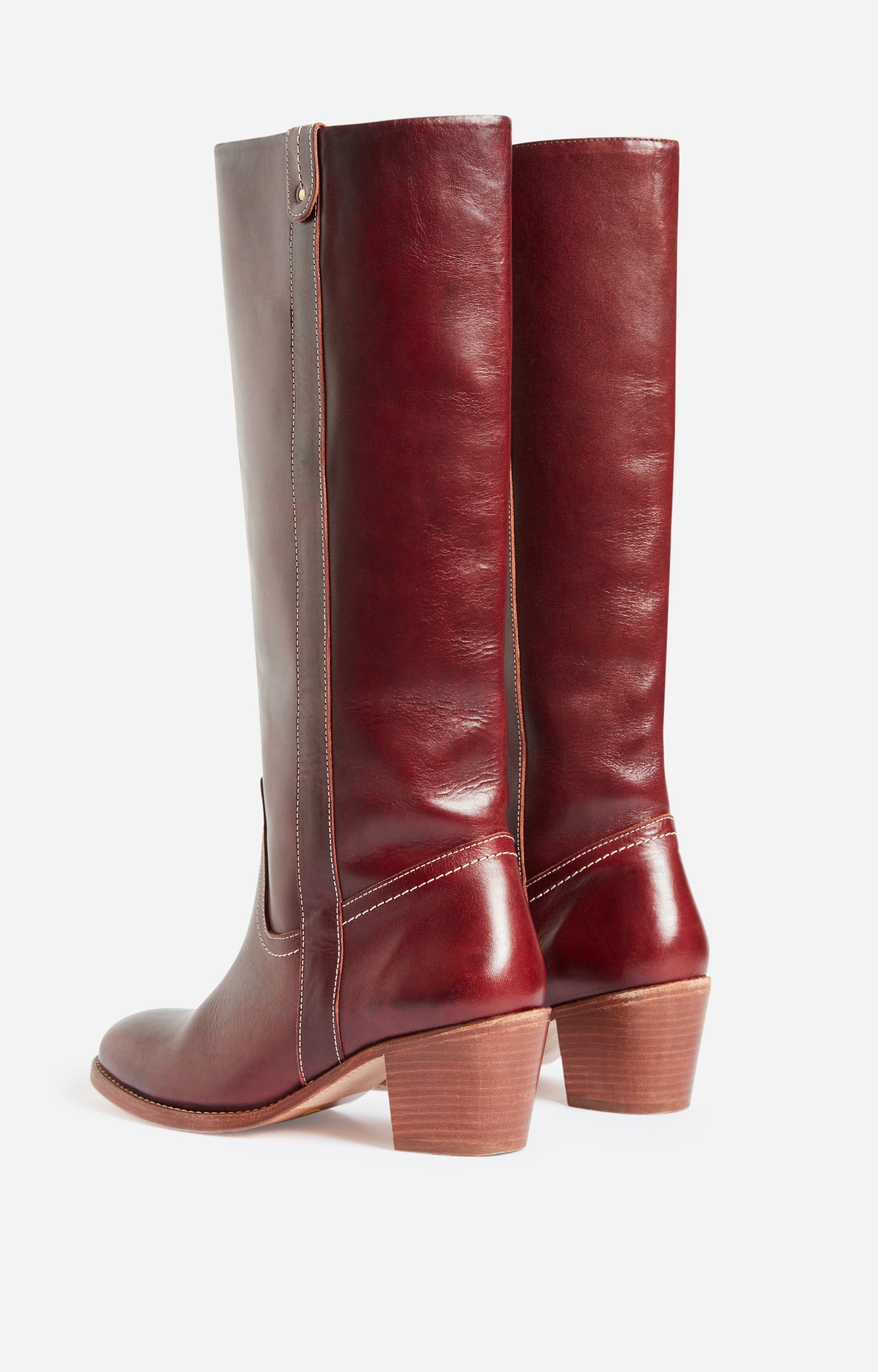 20 QTY RELIQUAT 190 // BETTERAVE / Bottes en Cuir à Tannage Végétal - BETTERAVE
