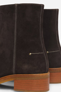 Size 40 leather ankle boots - Amer