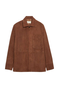 RECO : 195 // Veste Florys en cuir - Chocolat