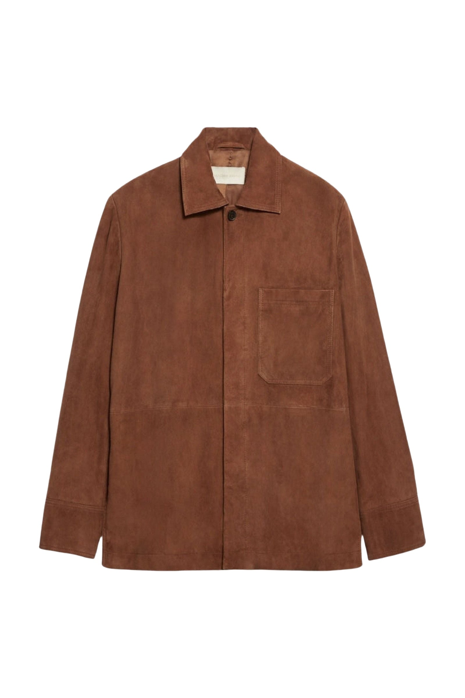 RECO : 195 // Veste Florys en cuir - Chocolat