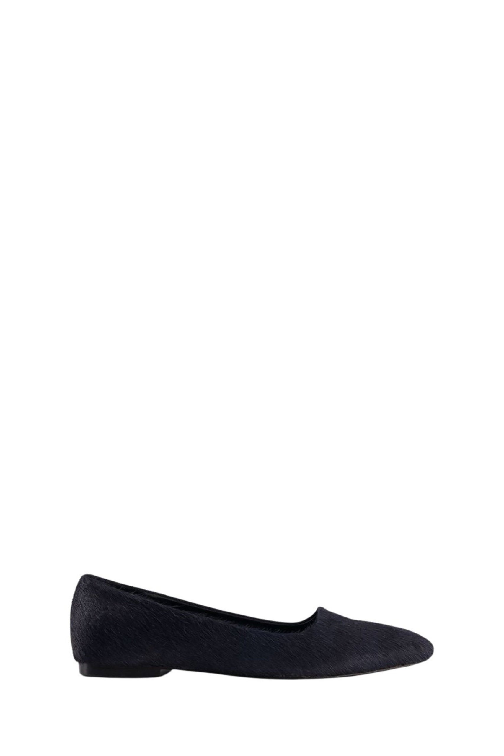 Ballerines Opera en daim - Navy