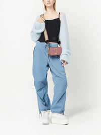 Sac à bandoulière Snapshot en cuir - Multicolore