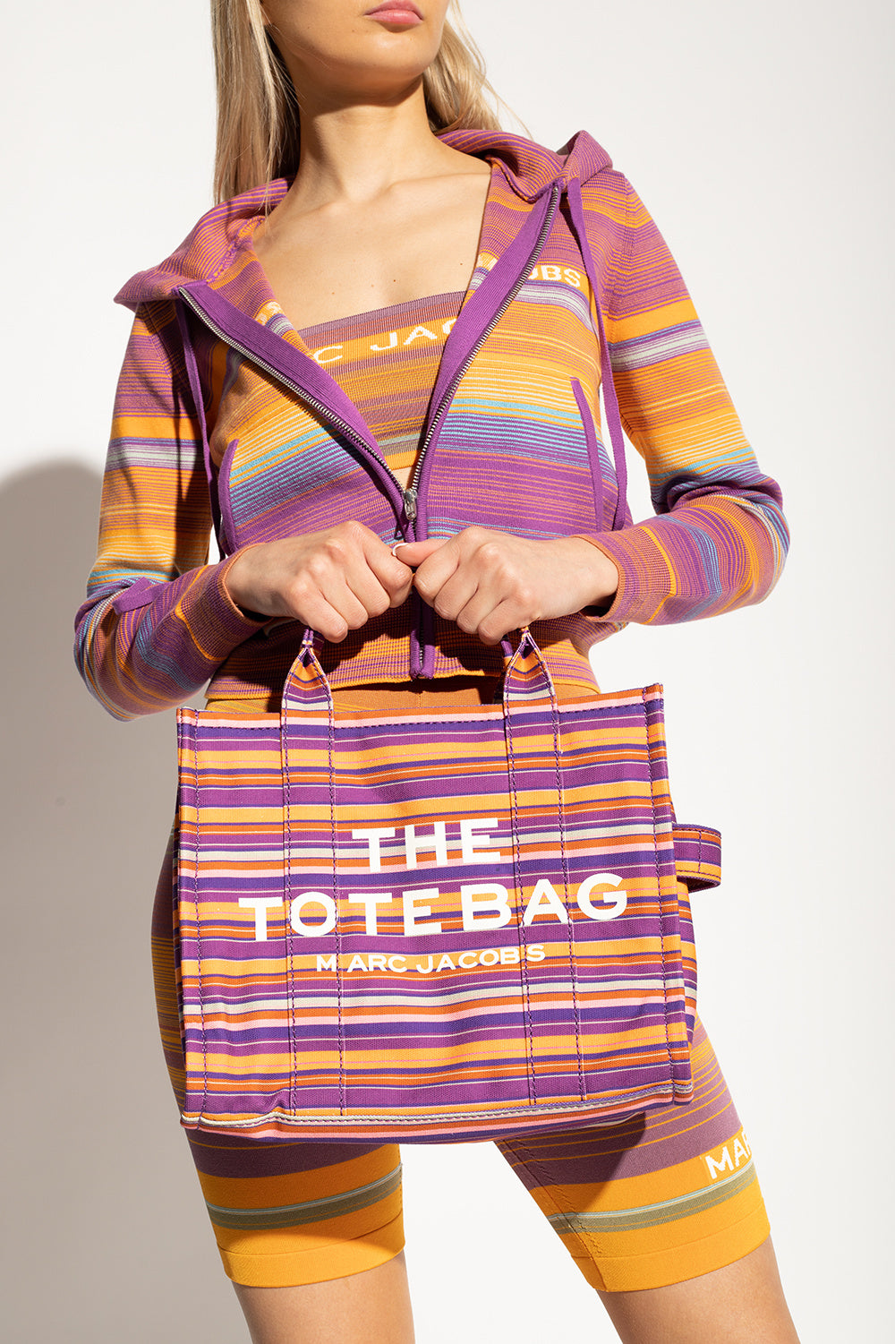 PETIT   Petit sac cabas The Medium Tote - Purple Multicolor