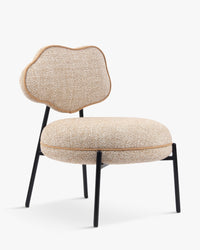 Fauteuil Arty - Jaune Moucheté