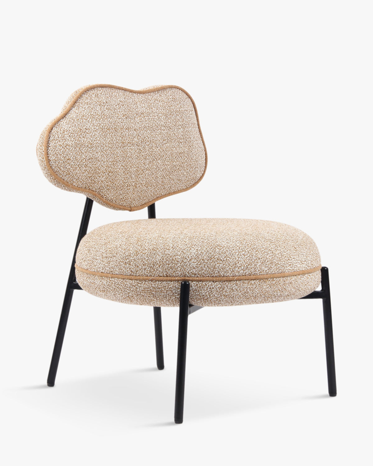 Fauteuil Arty - Jaune Moucheté