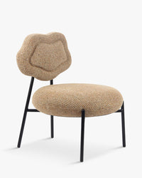 Fauteuil Arty - Tweed Jaune Miami