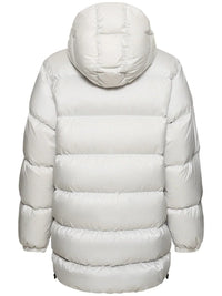 Silver Men's Hooded Down Jacket