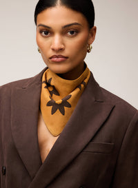 CORN SUEDE BANDANA