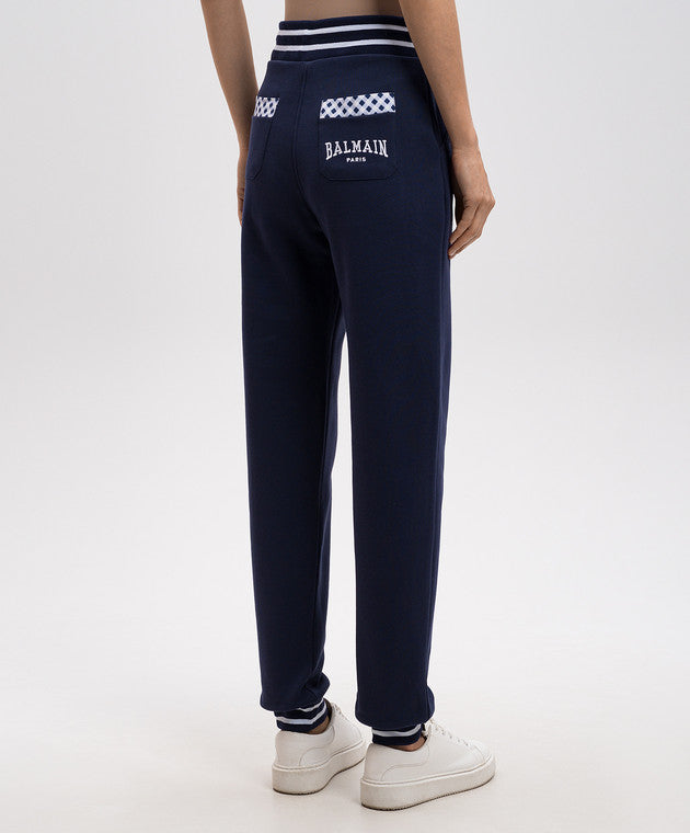 Pantalon de survêtement Vichy - Marine