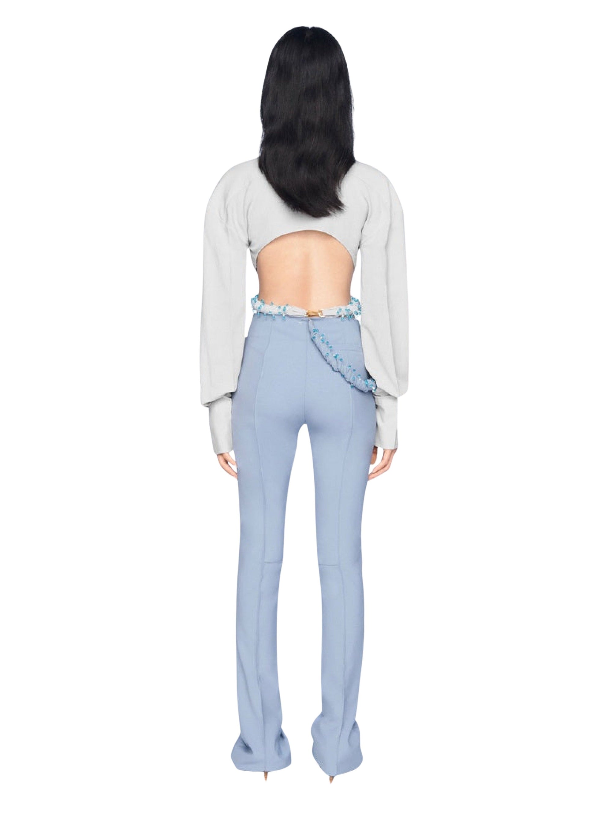 LIGHT GREY LA CHEMISE PERLI