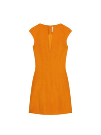 LOW NECKLINE DRESS