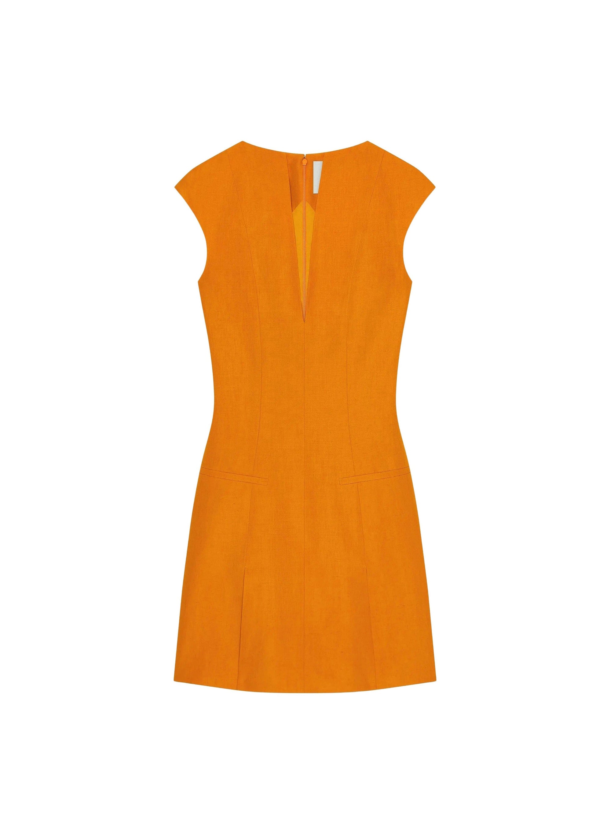 LOW NECKLINE DRESS