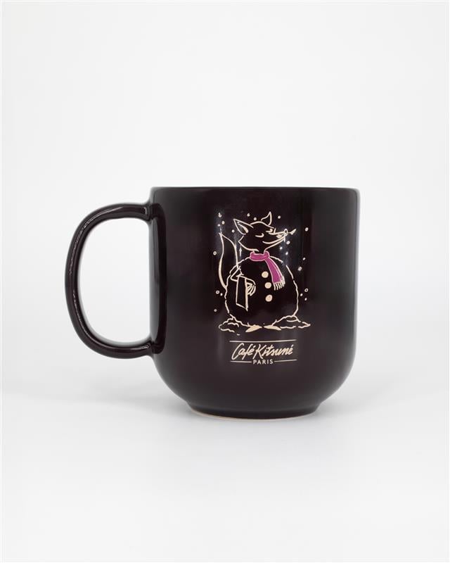 Barista Fox Snowman Mug - Americano