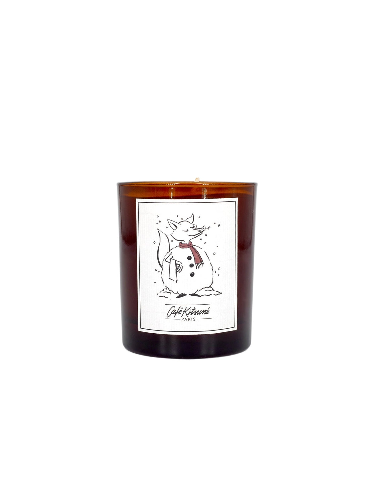 Bougie Bonhomme de neige Café Kitsuné - Brown